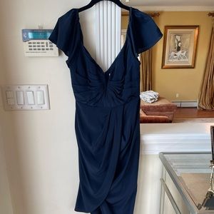 Zimmermann Navy MIDI Dress